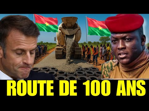 Le Burkina Faso construit des autoroutes à partir de déchets. Traoré révèle cette histoire.