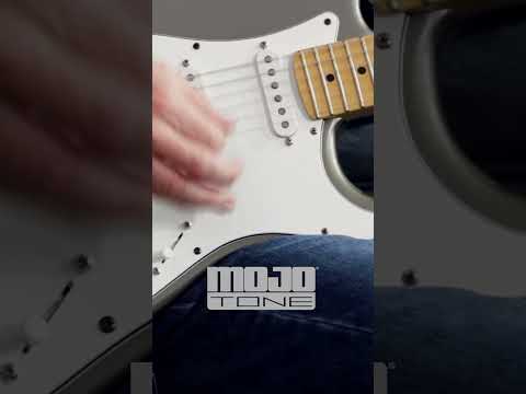 Mojotone '58 Strat Prewired Pickguard Middle and Bridge Clean Demo #short