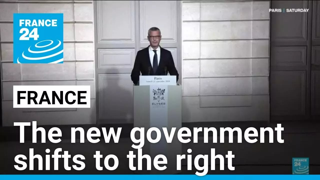 France finally gets a new government in shift to the right • FRANCE 24 English