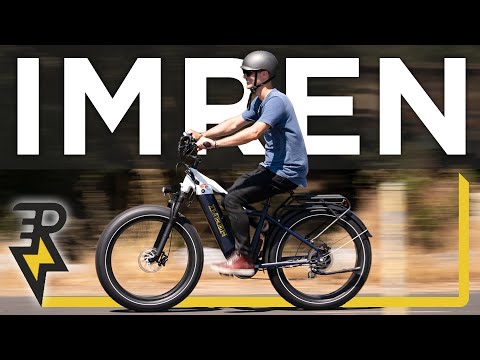 IMREN review: ,899 Fat Tire Commuter Electric Bike with Suspension, Rack, Fenders