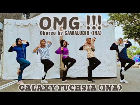 OMG !!! Line Dance|| choreographed by Sawaludin || demo by GALAXY FUCHSIA (INA)