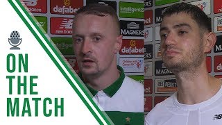 Griffiths & Bitton on the Match | Celtic 5-0 St Mirren | Griffiths scores hat-trick in 5-0 win!