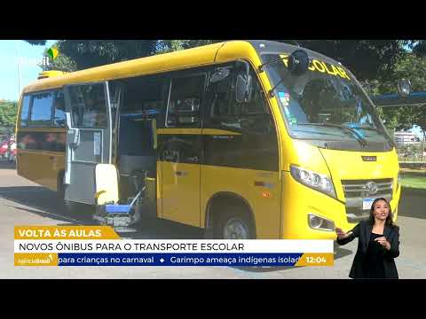 DF| Ano letivo começa com 100 novos ônibus escolares em circulação