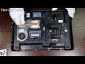 How to disassemble and clean laptop HP ProBook 4545s