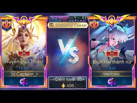 YenaSlayer | Full Trận Đi Kèo Với AiRi Trên Rank Chiến Thần Ai Mới Thật Sự Là Tướng Kèo Trên 