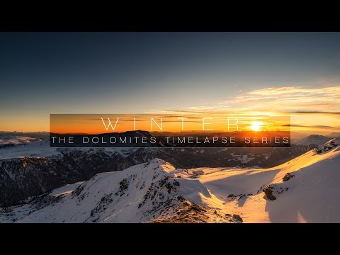 WINTER | DOLOMITES 4K TIMELAPSE
