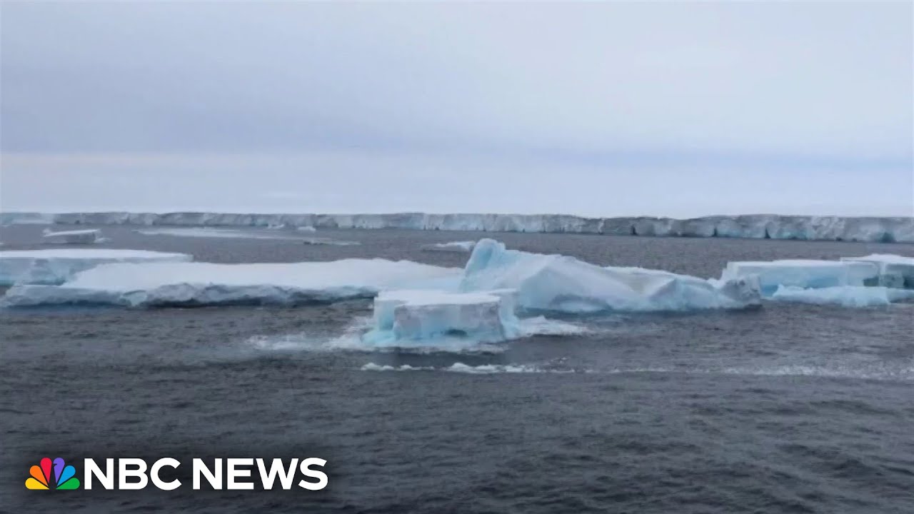 Why the world’s biggest iceberg is spinning at sea