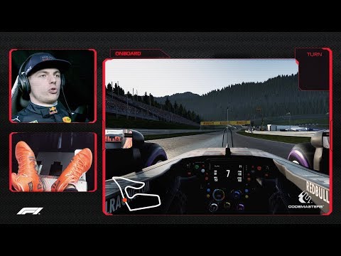 Max Verstappen's Virtual Hot Lap of Austria | Austrian Grand Prix