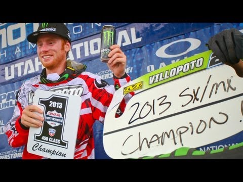 Ryan Villopoto - 450 Champion - 2013 Lucas Oil Pro Motocross Championship 