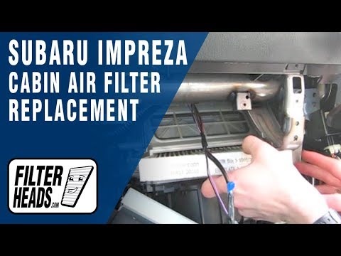 SUBARU Impreza (G11) - Cabin Air Filter Replacement