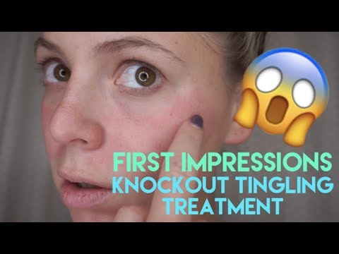 video TARTE Knockout Tingling Treatment