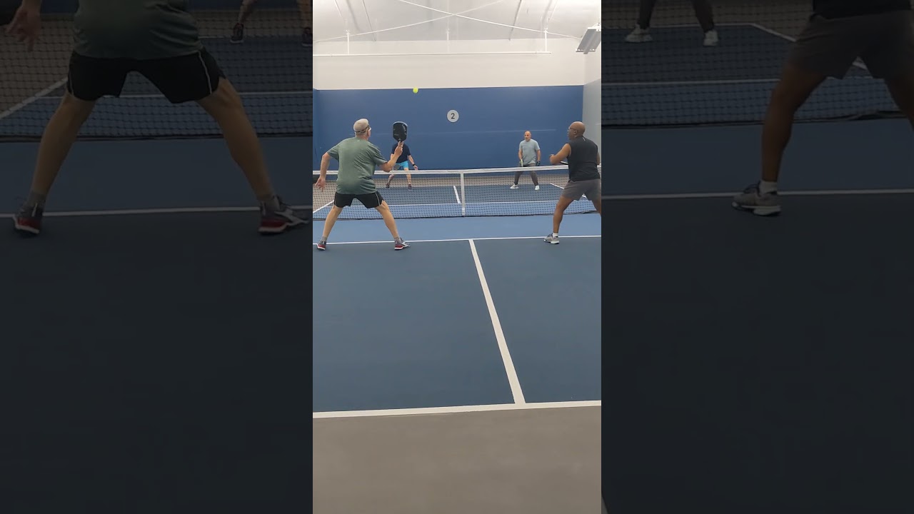 tomahawk slam #pickleballdoubles #pickleballrocks #tennis