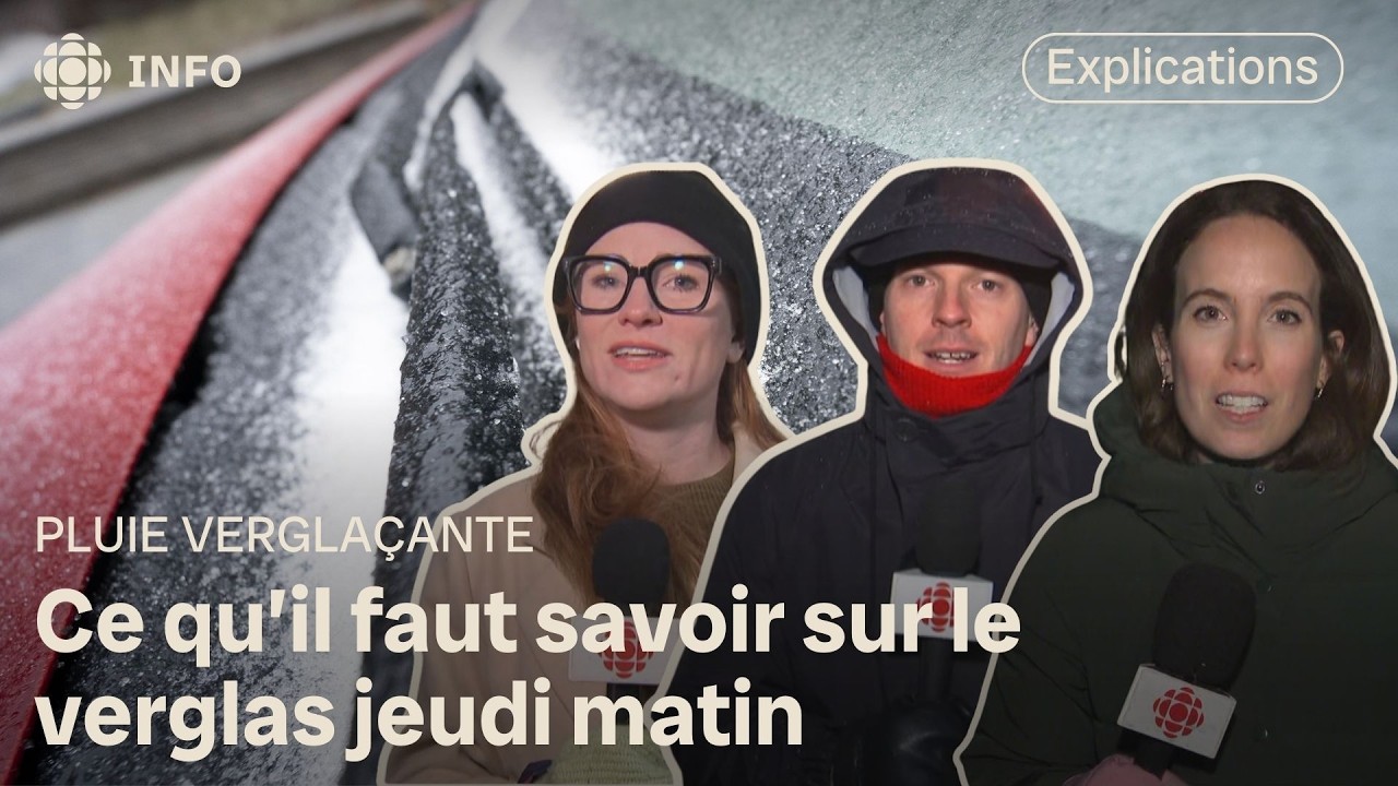 Verglas et pannes d'électricité : la situation météo ce matin au Québec | Première ligne
