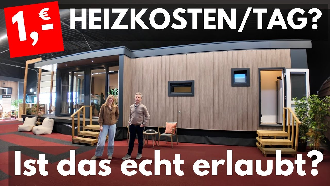 KEINE MIETE und Heizen fast umsonst -70% HEIZKOSTEN 100m³ EIGENHEIM NEUHEITEN 2026 Arcabo MODUL HAUS
