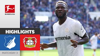 Leverkusen Cooking Again! | TSG Hoffenheim — Bayer Leverkusen 1-4 | Highlights | MD 3 – Bundesliga