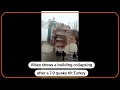 Video shows building collapse after Turkey quake  - 00:26 min - News - Video