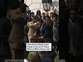 Ohio State football trophy breaks in two as VP Vance lifts it at White House event  - 00:30 min - News - Video