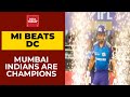 Mumbai Indians thrash Delhi Capitals by 5 wickets; win their 5th IPL title