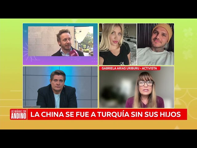 Gabriela Arias Uriburu sobre los hijos de la China Suárez y Benjamín Vicuña - Las Mañanas con Andino