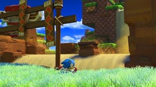 Sonic Forces - Green Hill Zone Gameplay