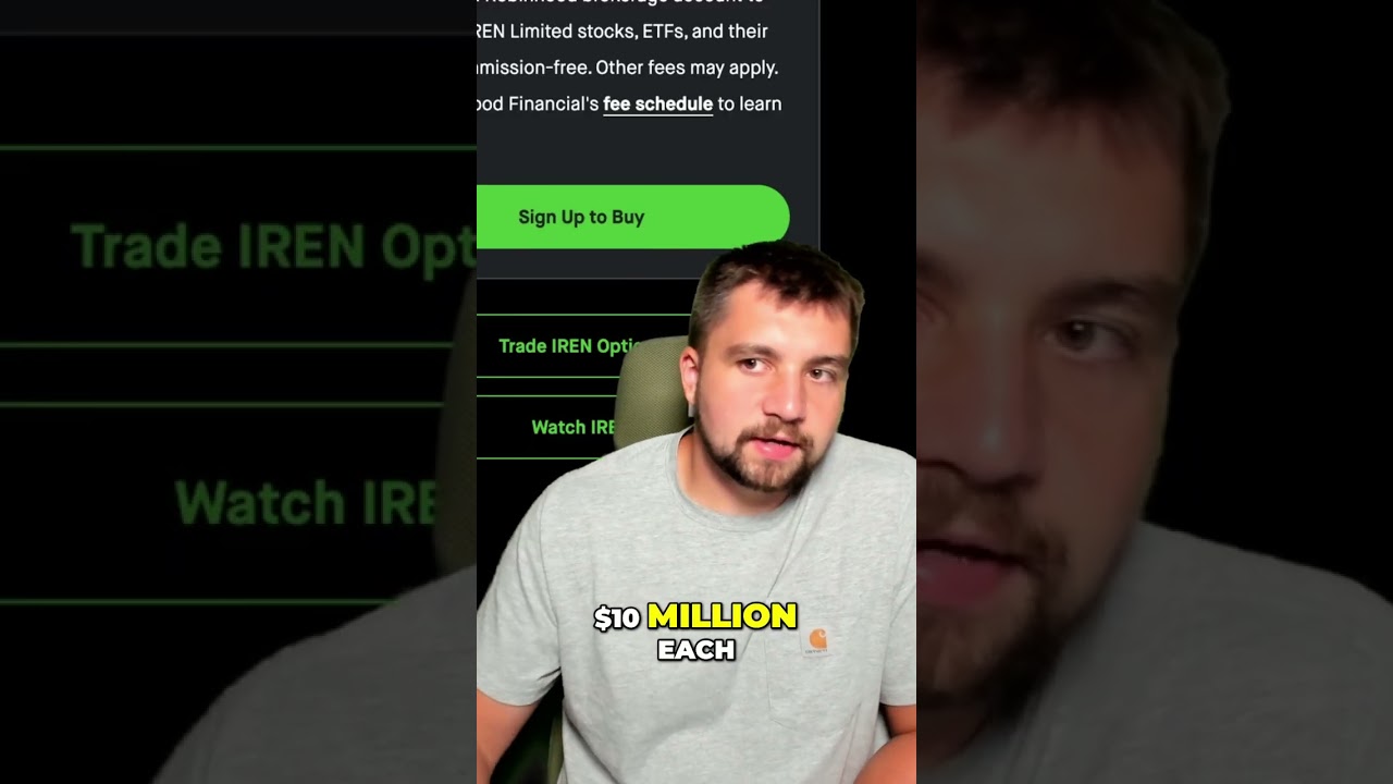 Iris Energy Stock Soars: Missed Millions & Crypto Mining Insights! shorts