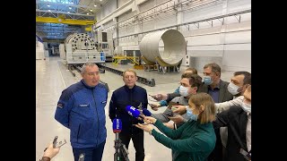 В Омске Дмитрий Рогозин подтвердил планы по созданию более мощной ракеты «Ангара А5-В»