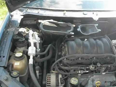 2002 Windstar - A/C blowing only through defroster - YouTube 2004 ford freestar cooling system diagram 
