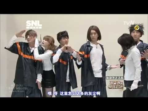 shinhwa SNL小短劇﹝博物館還活著﹞