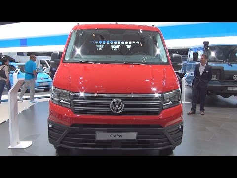 Volkswagen Crafter Double Cab 2.0 TDI Tipper (2017) Exterior and Interior in 3D