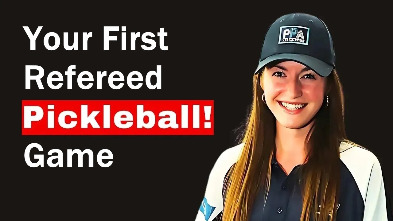 Your First Refereed Pickleball Game: What To Expect