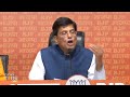 LIVE | Piyush Goyal addresses a press conference at BJP headquarters | #piyushgoyal