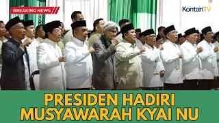 BREAKING NEWS! PRESIDEN HADIRI PERTEMUAN ULAMA NU DI BANGKALAN MADURA