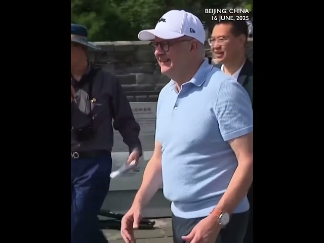 Australia PM Albanese visits Great Wall in Beijing during China visit
