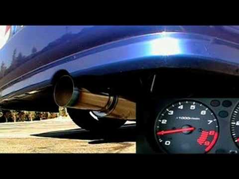 2000 Honda civic si greddy exhaust #4