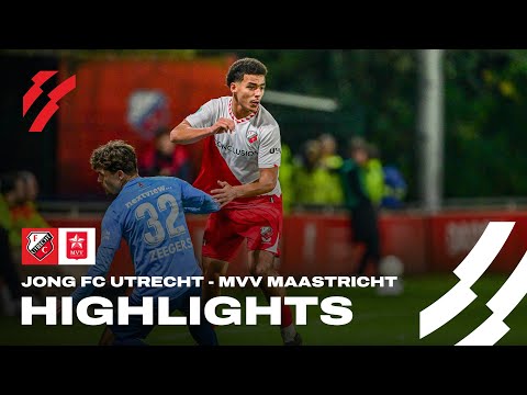 Jong FC Utrecht - MVV Maastricht | HIGHLIGHTS