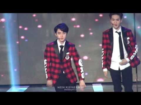 140123 서가대 EXO (D.O. FOCUS) - Let out the beast+늑대와미녀(Wolf)+으르렁(Growl)