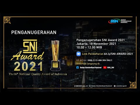 https://youtu.be/q5o-JPpjYNAPenganugerahan SNI Award 2021