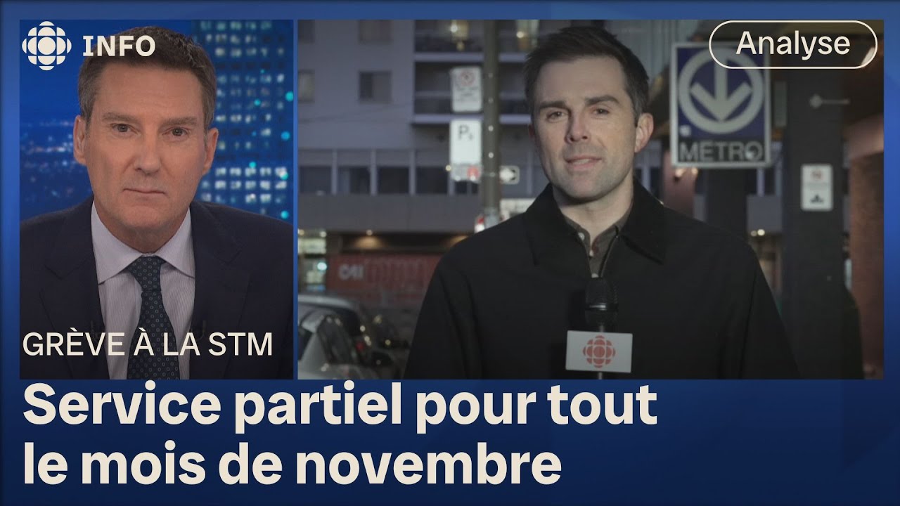 Grève à la STM : tout ce qu’il faut savoir sur les horaires du métro et des autobus en novembre