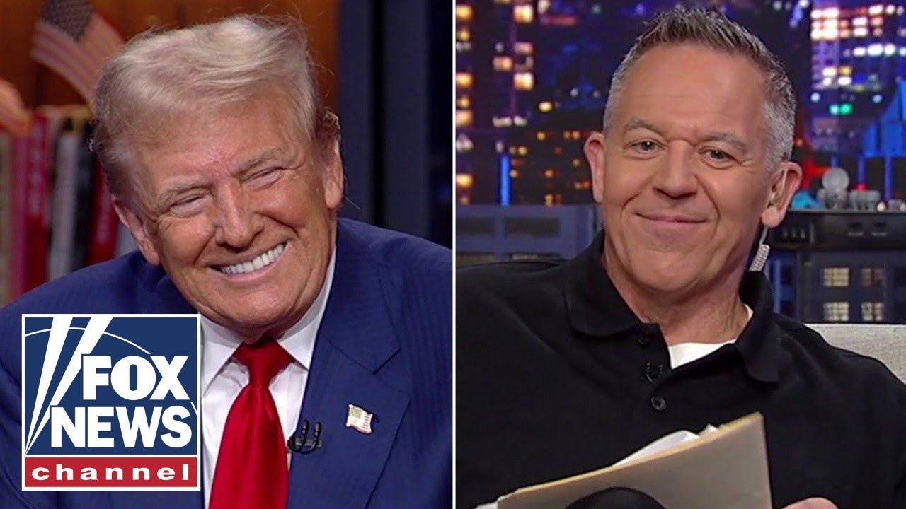 Trump makes first ‘Gutfeld!’ appearance