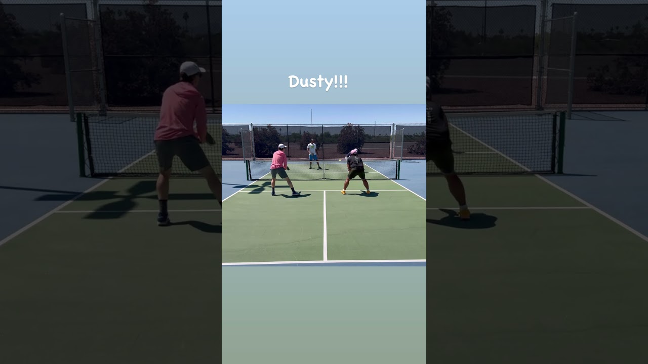 Dusty taking over! #pickleball #Highlights #Sports #Fun #Action