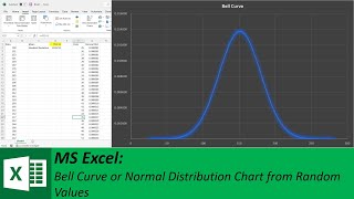MS Excel: Creating a Bell Curve in Microsoft Excel: A Step-by-Step Tutorial