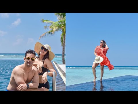 Neha Dhupia, her husband Maldives vacation with daughter Mehr Neha Dhupia, her husband Maldives vacation with daughter Mehr