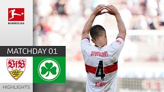 VfB Stuttgart — Greuther Fürth 5-1 | Highlights | Matchday 1 – Bundesliga 2021/22