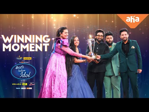 Watch: Allu Arjun announces the winner of Telugu Indian Idol Season 2