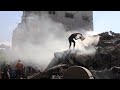 Dozens killed, buried after Israeli airstrikes on Gaza refugee camp - 01:42 min - News - Video