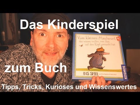 Vom kleinen Maulwurf, der wissen wollte, wer ihm auf den Kopf gemacht hat, Kinderspiel KOSMOS 698683