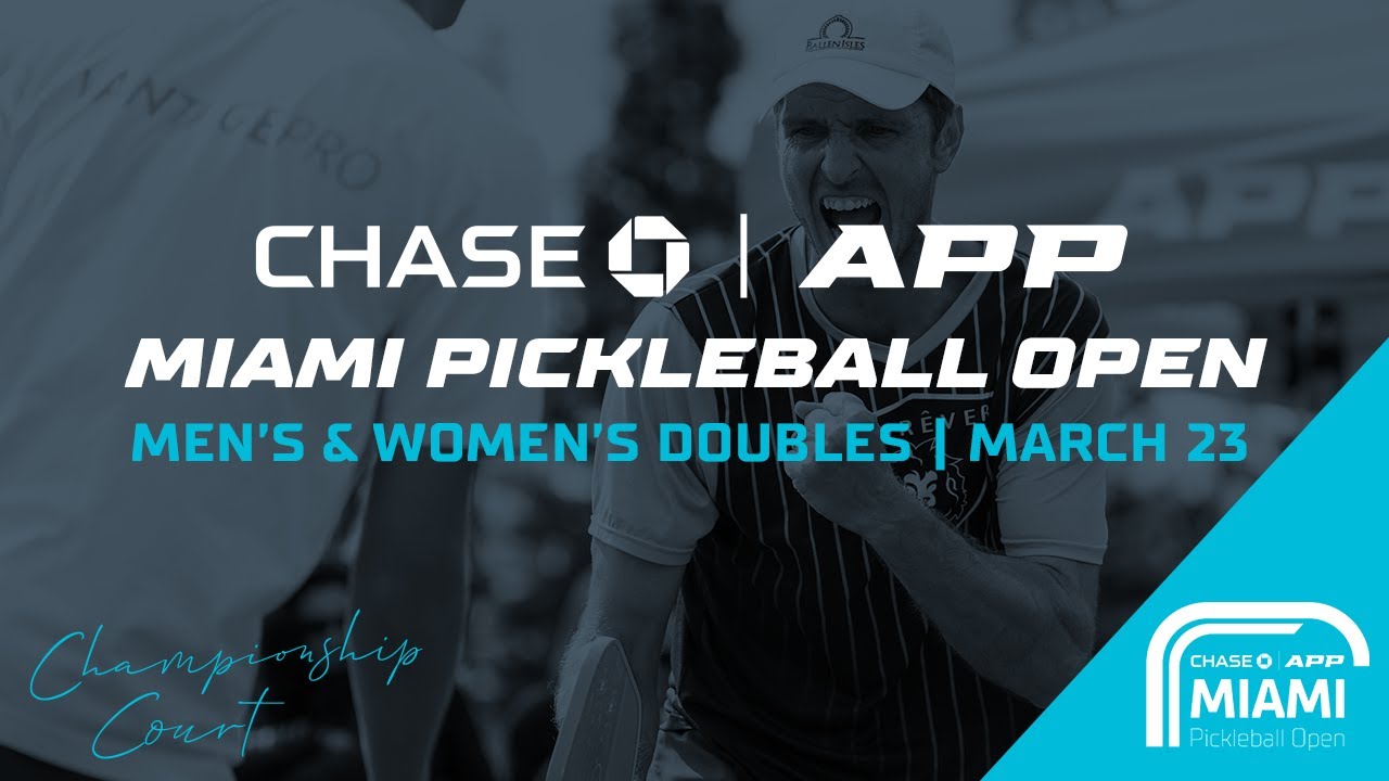 Day 3 | The 2024 Chase APP Miami Pickleball Open | Championship Court 1