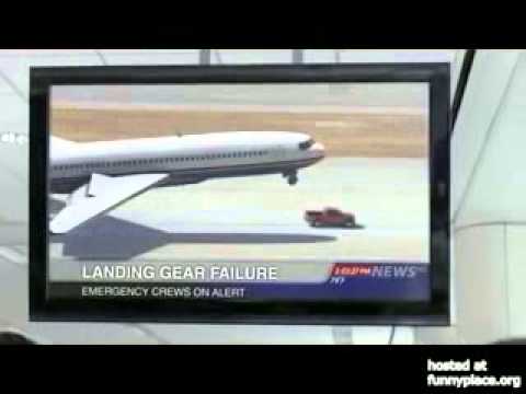 Nissan frontier airplane landing fake #2
