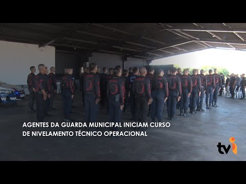 Vídeo: Agentes da Guarda Municipal iniciam curso de nivelamento técnico operacional