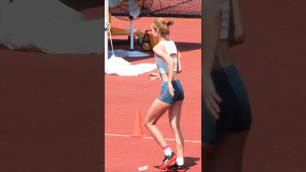 "높이뛰기 떠오르는 스타" 이다인 #athletics #이다인 #sportstar #여자육상